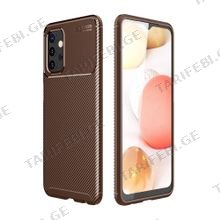 კარბონის ქეისი Samsung Galaxy A32 Focus Carbon Case - ყავისფერი