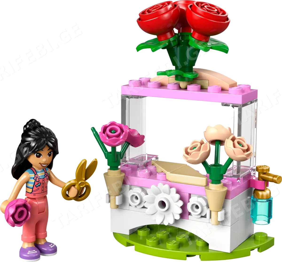 ასაწყობი კონსტრუქცია FLOWER STAND WITH ROSES 30721 | FRIENDS