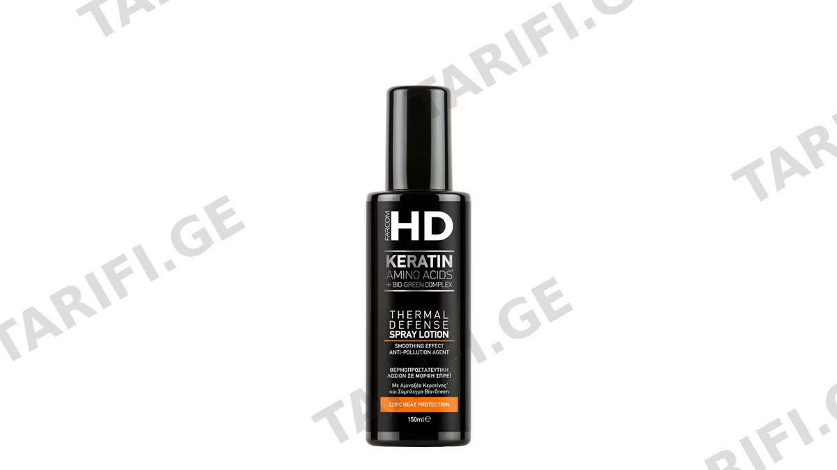 ეიჩ დი თმის სპრეი 8192 THERMAL DEFENS დაზიანებული თმისთვის დამცავი ლოსიონი 150მლ *
