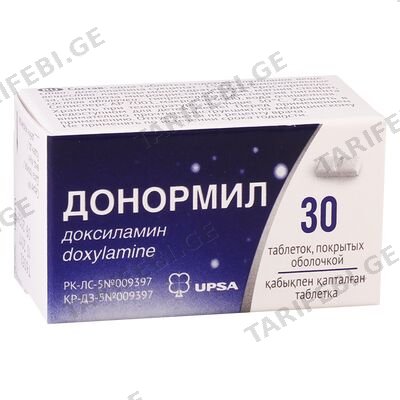 დონორმილი 15მგ #30ტ