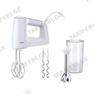 ხელის მიქსერი Braun HM3107WH