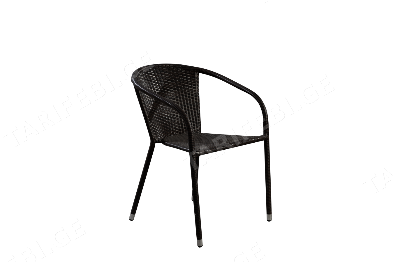მოწნული სკამი ყავისფერი W57×D59×H77cm Y-137K