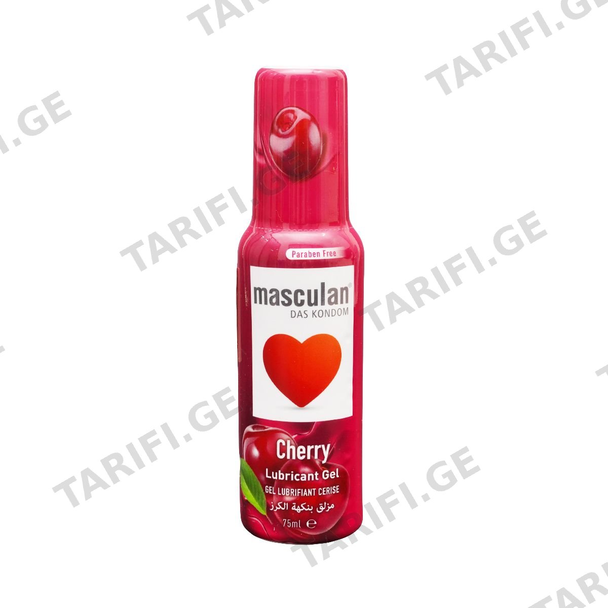ლუბრიკანტი Cherry 75მლ მასკულანი - Masculan