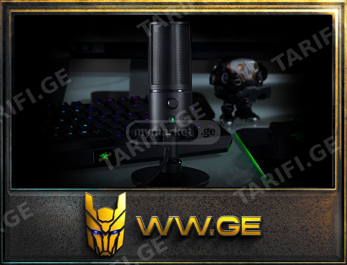 ✅Razer Seiren X USB Streaming Microphone - რეიზერის მიკროფონ