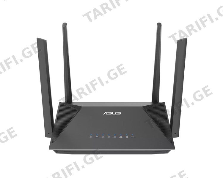 როუტერი Asus RT-AX52 AX1800 Dual Band WiFi 6 Extendable Router – 90IG08T0-MO3H00
