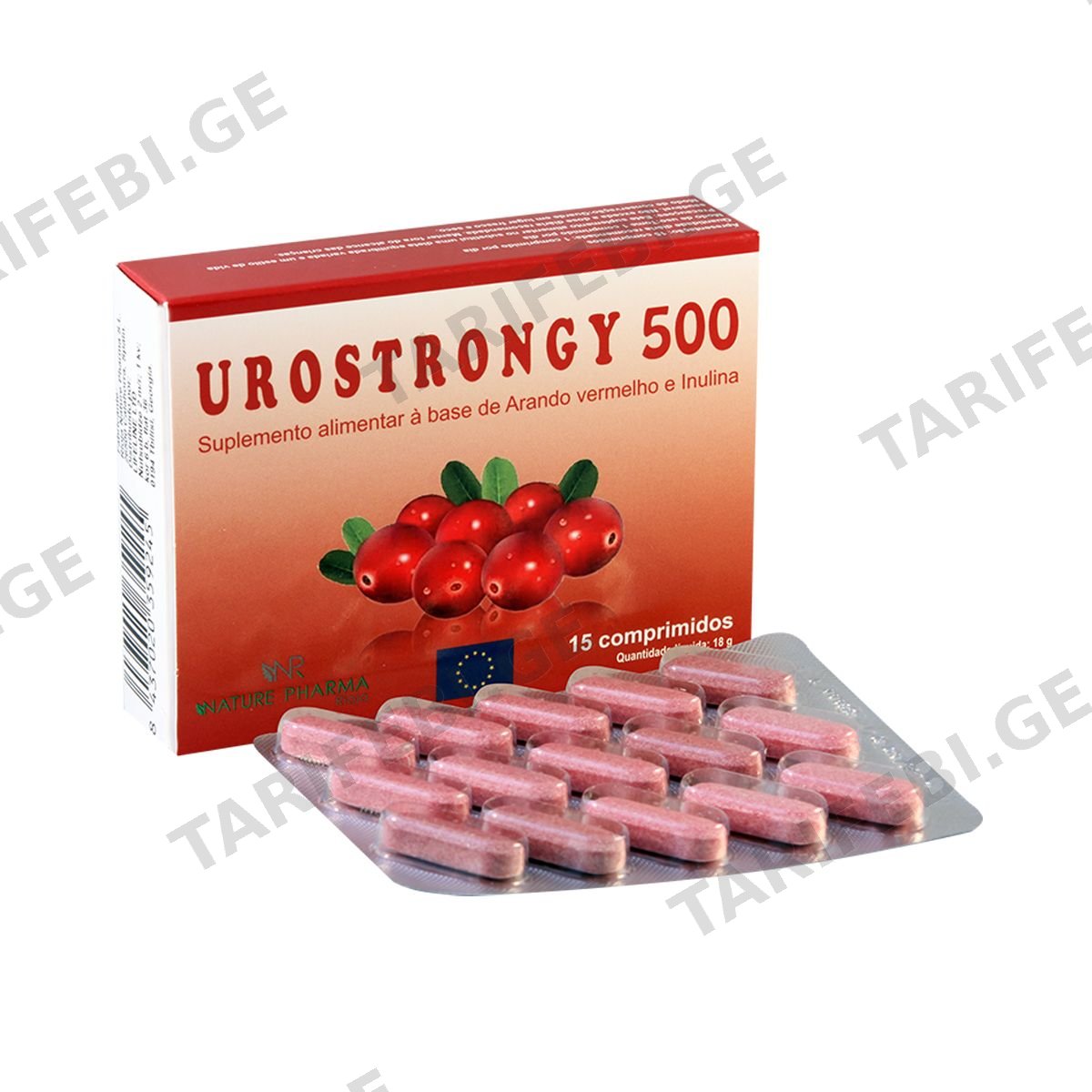 უროსთრონგი - Urostrong 500მგ 15 ტაბლეტი