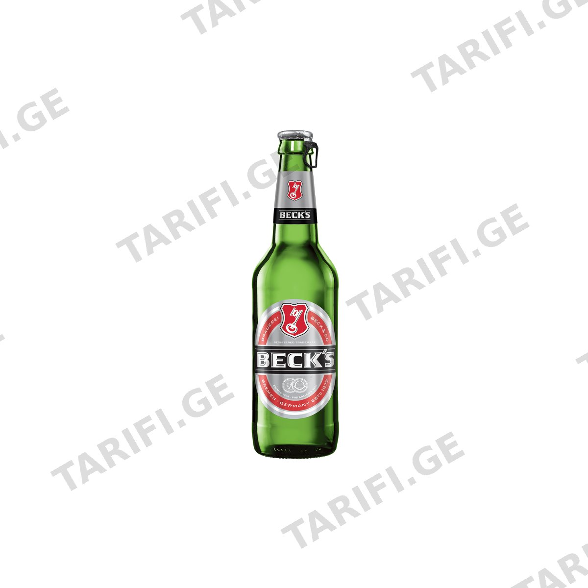 ლუდი "ბექსი" (შუშა) 0,5ლ