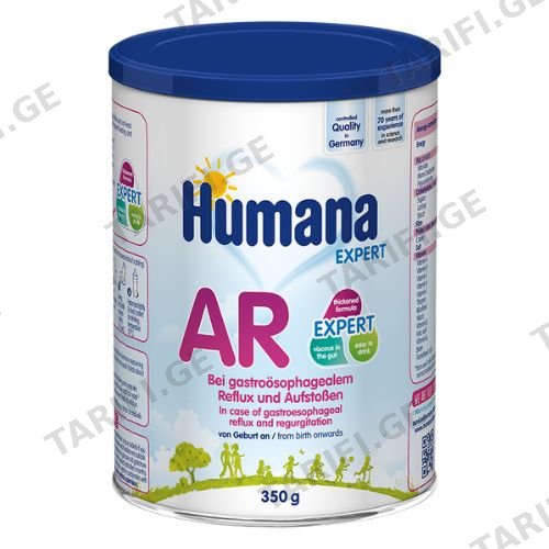 ჰუმანა - რძე AR ანტირეფლუქსი /0თვ+/ 350გრ 4433