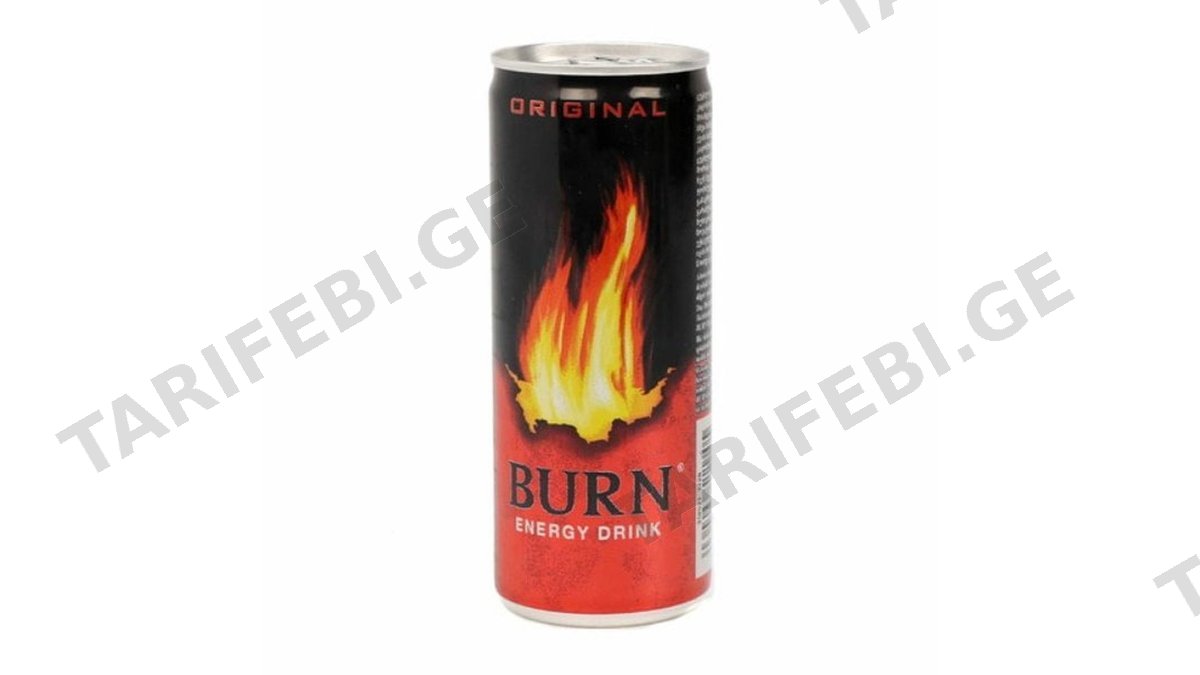 BURN ენერგეტიკული სასმელი 250მლ