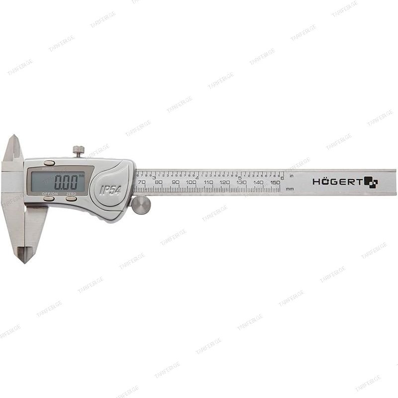 ციფრული შტანგენფარგალი HOGERT HT4M274 (155 MM)