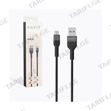 HAVIT CB621C USB to micro (android) კაბელი