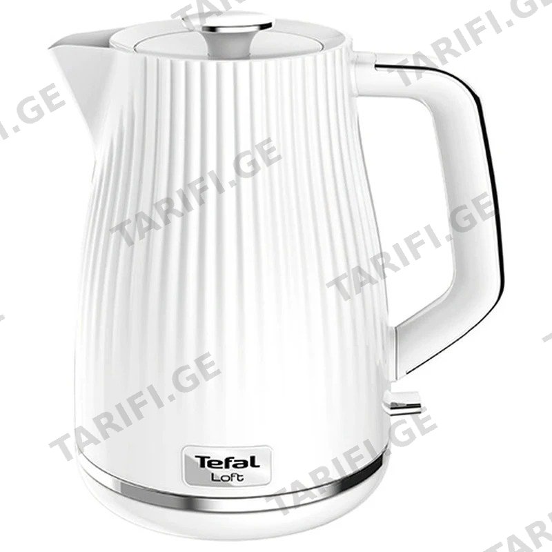 ელექტრო ჩაიდანი TEFAL KO250130 1.7 ლ 2400 W თეთრი