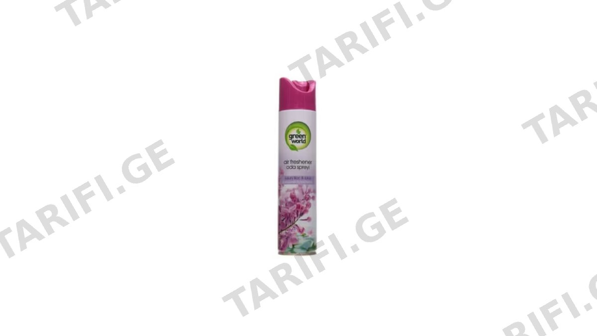 GREEN WORLD აეროზოლი ლილია და ლოტუსი 300მლ