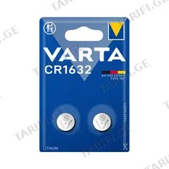 ელემენტი ლითიუმის Li-ion VARTA CR1632 2ც