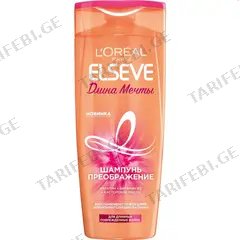 შამპუნი Loreal Elseve გრძელი დაზიანებული თმისთვის 250 მლ