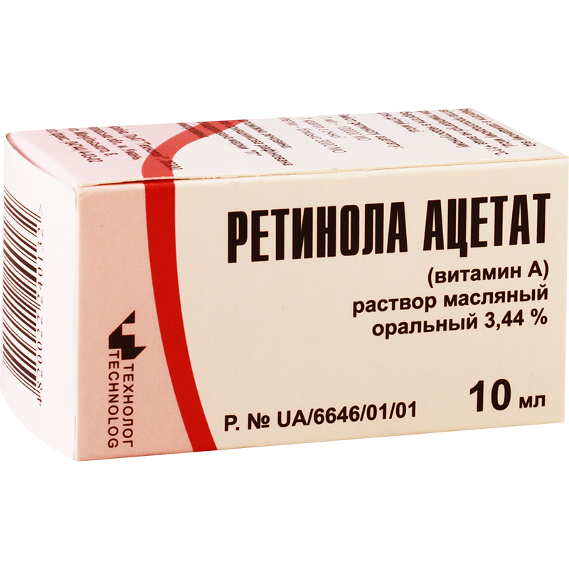 ვიტ A 3.44% 10მლ ზეთ. ხსნარი
