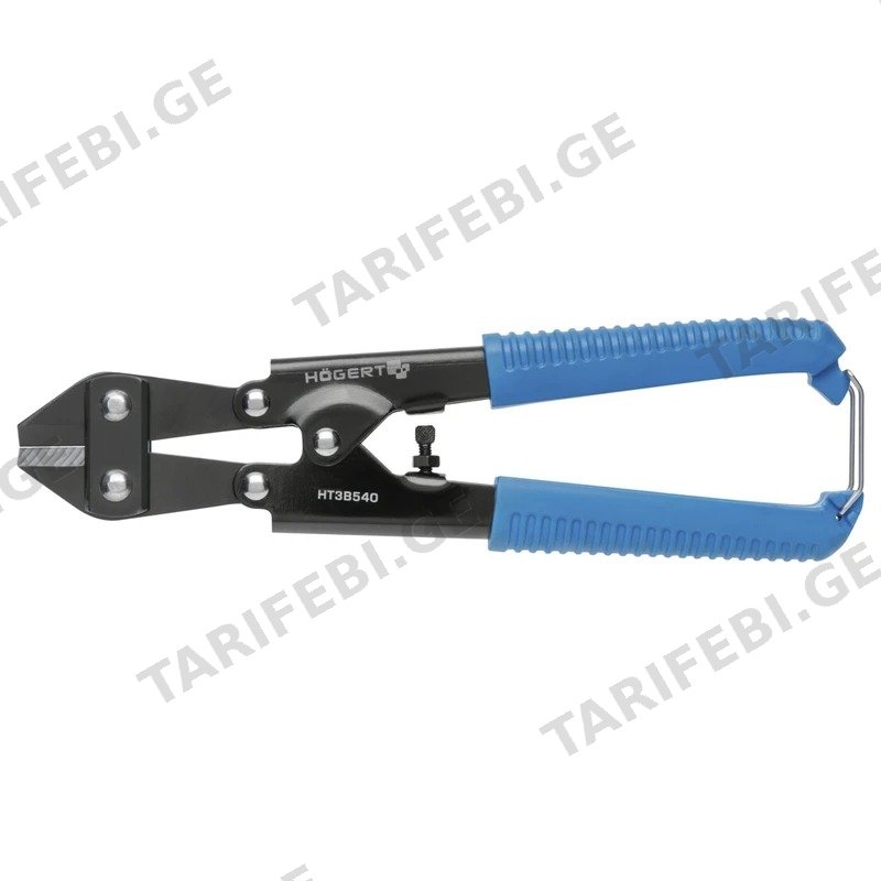 ჭანჭიკის საჭრელი HÖGERT HT3B540 ფოლადის მავთულისთვის 210 მმ