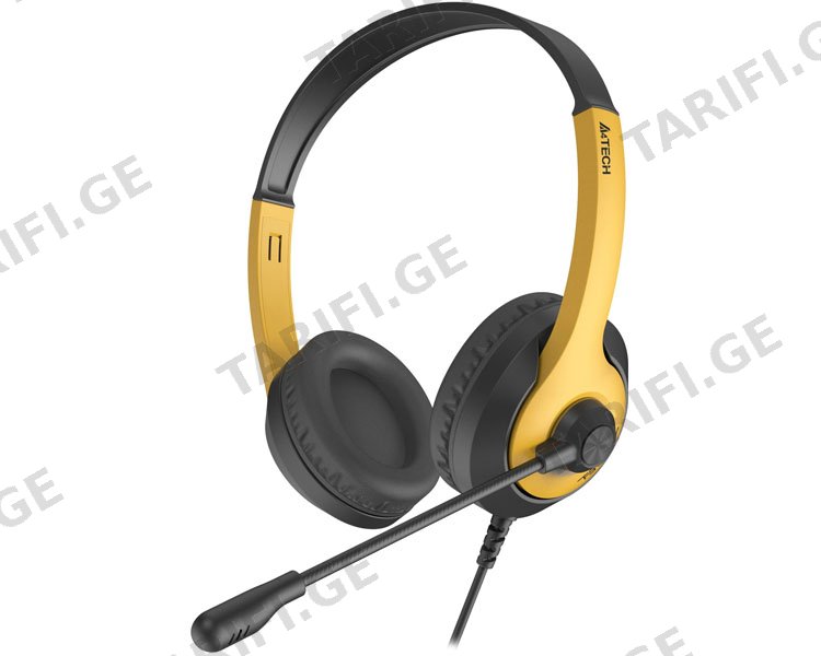 ყურსასმენი A4tech Fstyler FH100U USB Stereo Headset With Mic Bumblebee