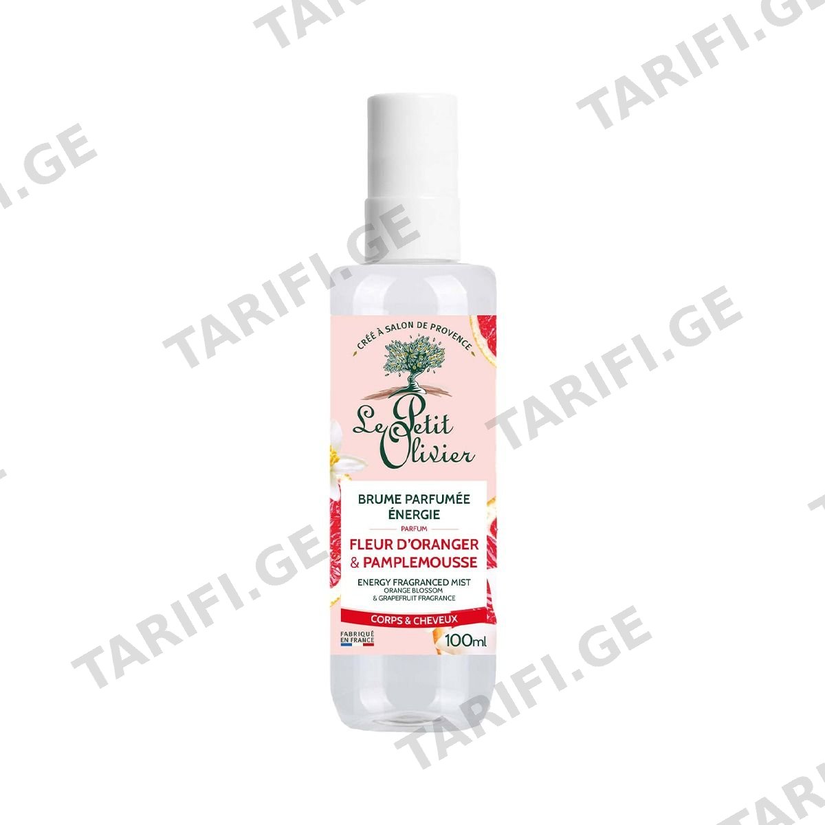 მისტი სხულის Orange-Grape 100 მლ 0024 ლე პეტიტ ოლივიე - Le Petit Olivier
