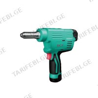 (12V) მოქლონის პისტოლეტი აკუმულატორით DCA ADPM50EK