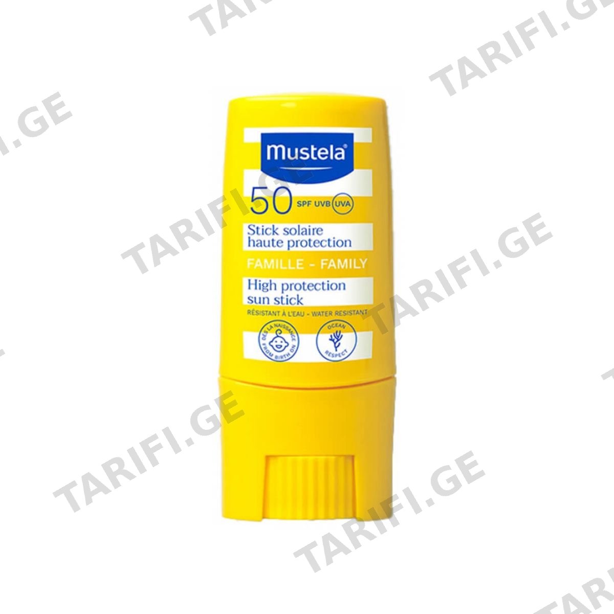 მზისგან დამცავი სტიკი SPF50 7772 მუსტელა - Mustela