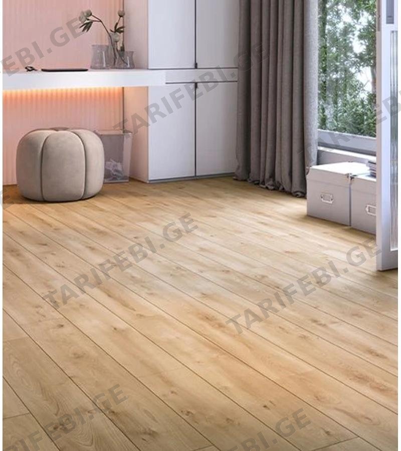 ლამინ. იატაკის საფარი LUNA 191*1200*8მმ ''V'' Cl.33 AC-5 ფერი. YUCCA მწარ. AGT