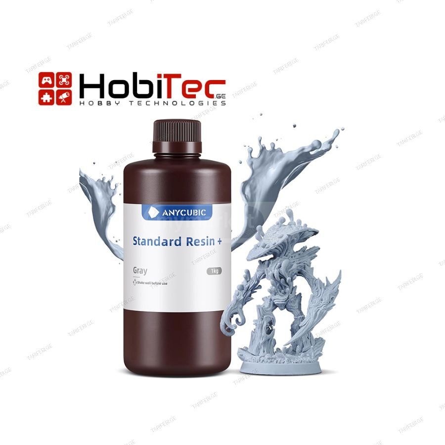 ANYCUBIC Upgraded Standard 3D Printer Resin (Grey, 1000g)