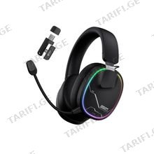 Onikuma GT836 Tri-Mode Gaming Headset Black ყურსასმენი