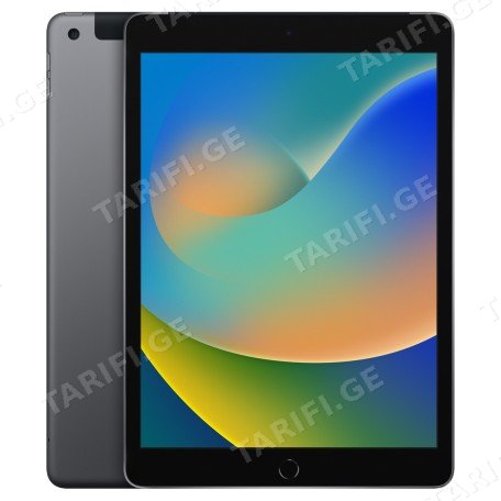 Apple iPad 9th Generation 10.2-inch Space Gray Wi-Fi + Cellular
