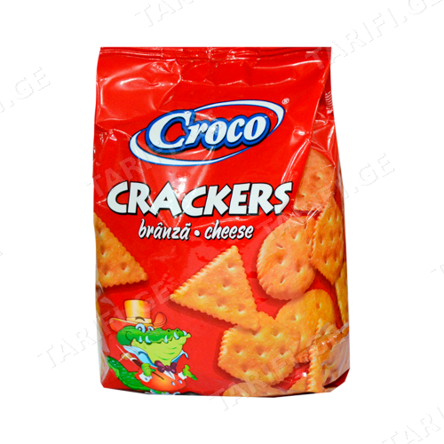CROCO კრეკერი ყველის არომატით-100გრ
