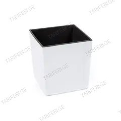 ქოთანი ყვავილის Lamela JUKA planter white 40x40 სმ