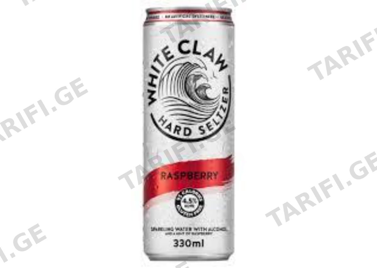 ჰარდ ზელცერი White Claw ჟოლო - 0.33L