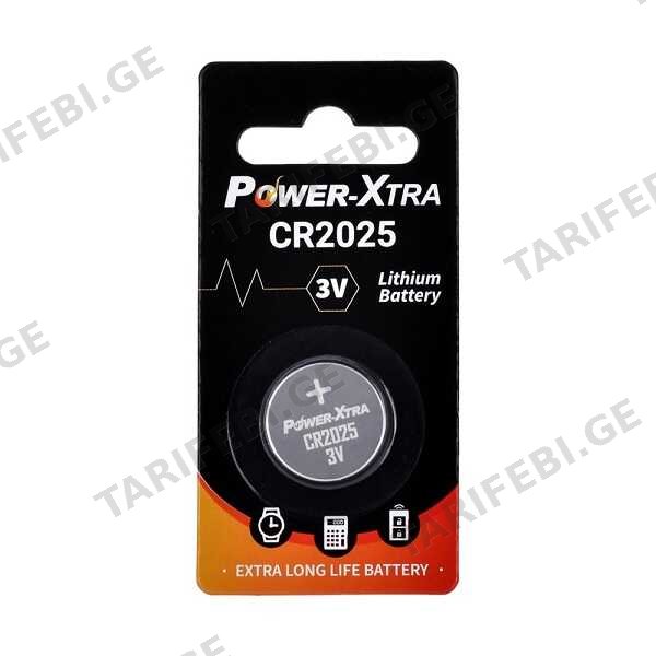 ელემენტი Power-Xtra PX-CR2025