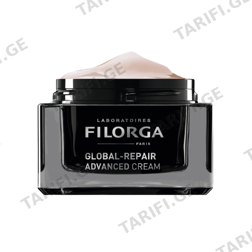 ფილორგა - GLOBAL REPAIR ADVANCED სახის კრემი ნაოჭსაწინააღმდეგო ელასტიურობის აღმდგენი 50მლ
