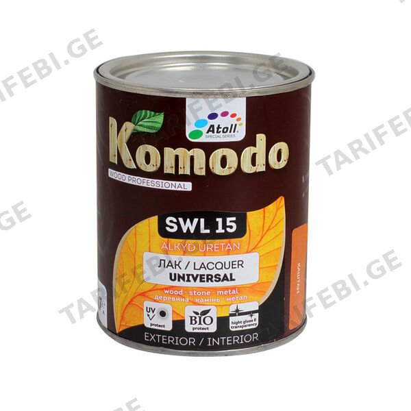 0.7ლ ლაქი წაბლი KOMODO SWL-15