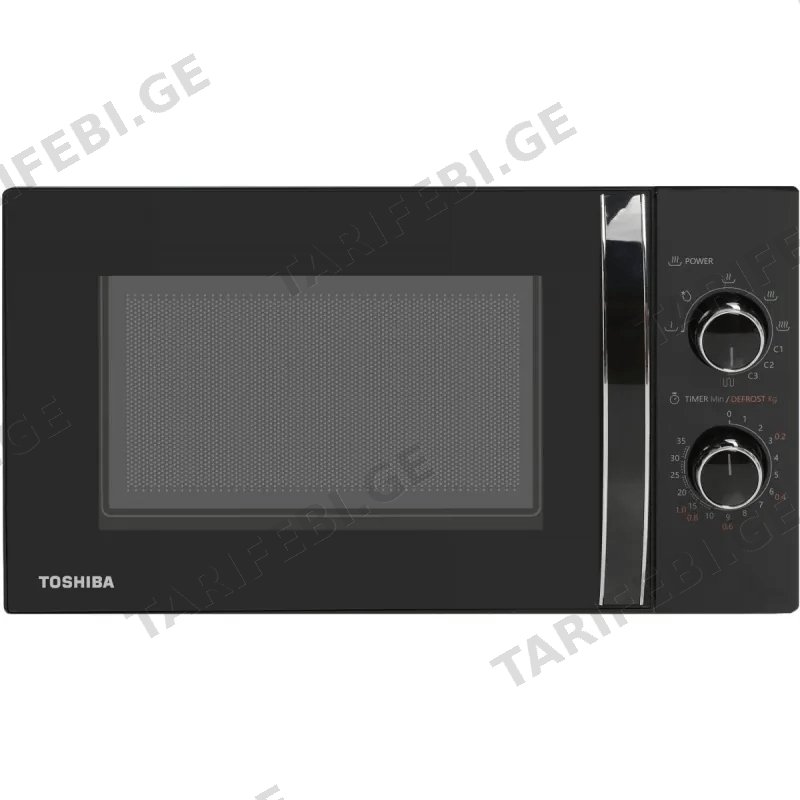მიკროტალღური ღუმელი TOSHIBA MW-MM20P(BK) (700W, 20L)