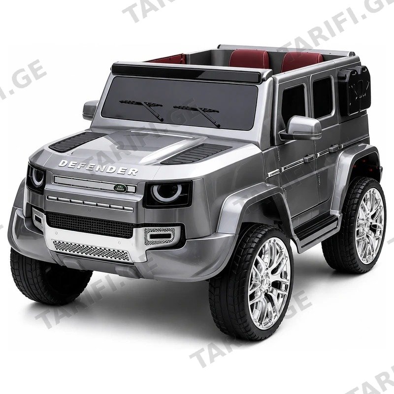 საბავშვო ელექტრო ჯიპი RANGE ROVER W1688-C 4 ძრავით 12V EVA საბურავებით