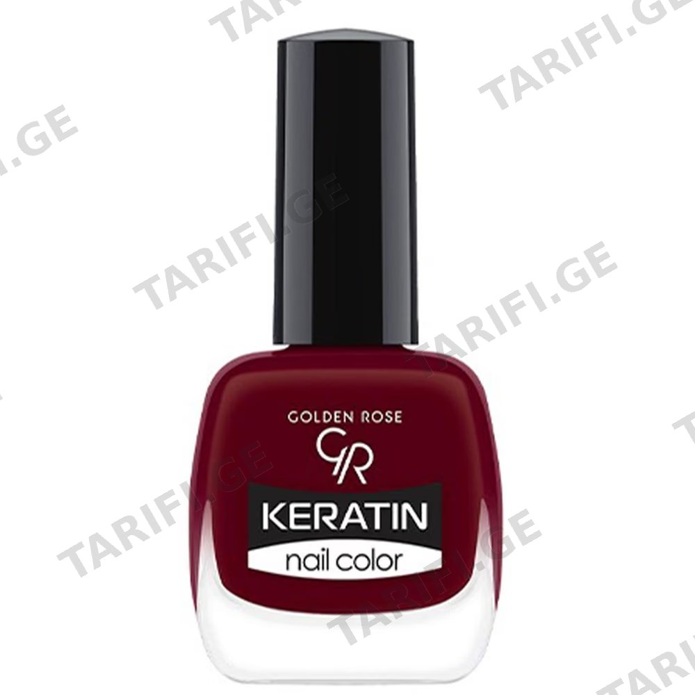 GOLDEN ROSE Keratin N 42 ფრჩხილის ლაქი 10,5 მლ (გოლდენ როუზი)