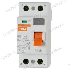 დენის დაცვის მოწყობილობა TDM 2P 30mA