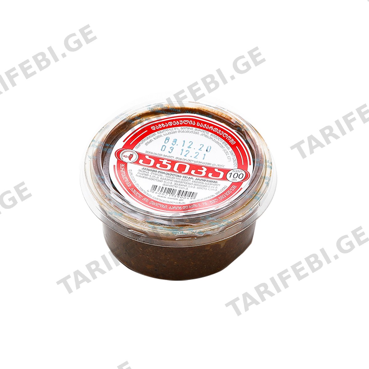 აჯიკა "სუნელი" წითელი 100გრ