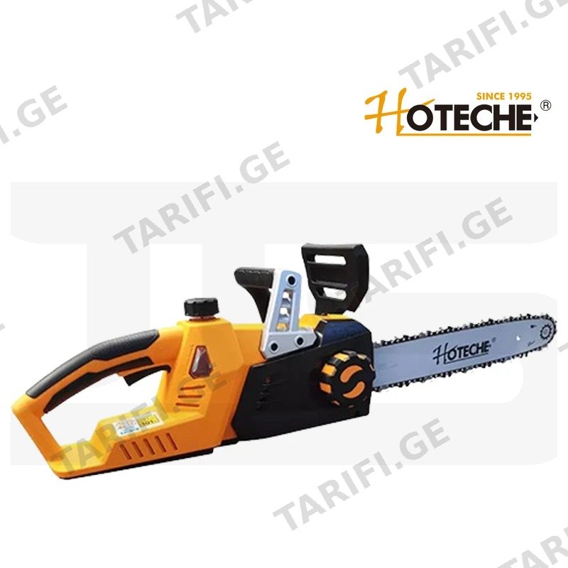 უნახშირო ჯაჭვური ხერხი ელემენტზე HOTECHE G840022 20V 2X4.0AH ბატარეით