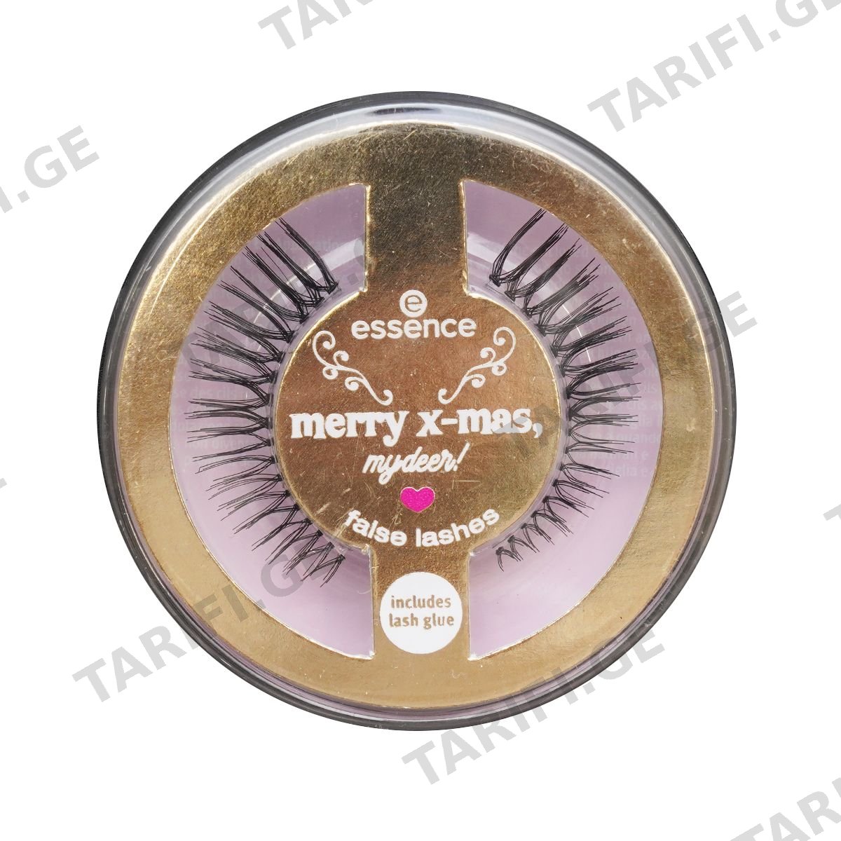 ხელოვნური წამწამები XMAS 01 0310 ესენსი - Essence