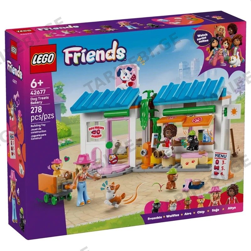 ასაწყობი კონსტრუქცია LEGO FRIENDS ძაღლების საცხობი 42677 (278 ნაწილი)