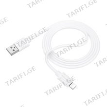 BOROFONE cable BX52 Airy silicone charging data cable for Lightningwhite