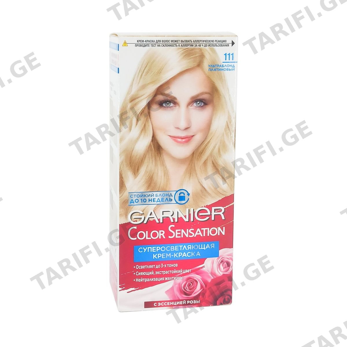 თმის საღებავი Color Sensation N111 5949 გარნიე - Garnier