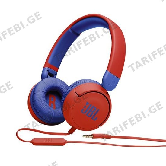 ყურსასმენი JBL JR310 RED JBLJR310RED