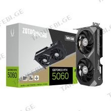 Zotac GAMING GeForce RTX5060 Twin Edge 8GB (HDMI/DP) ვიდეო დაფა