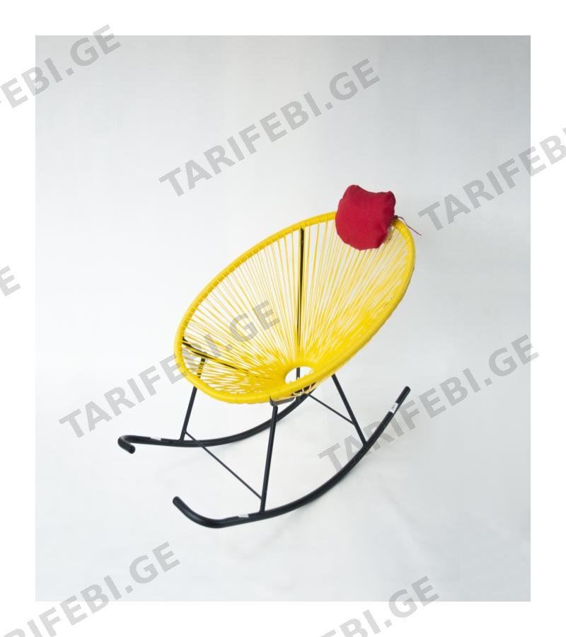 სკამი გარე სარწეველა FSLJ-2301-4 A-B ფერი. Yellow