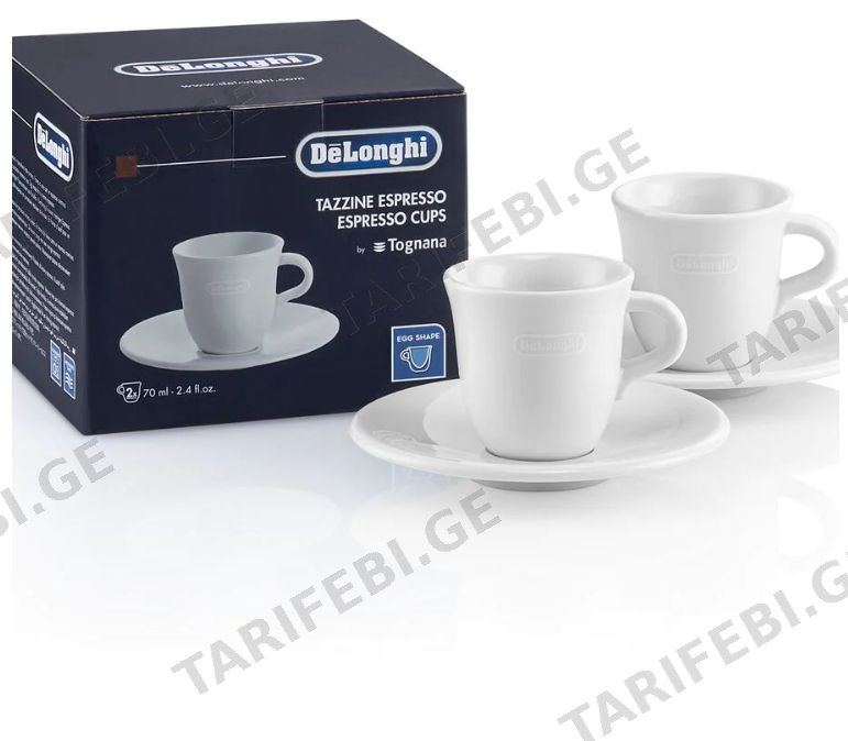 ყავის ჭიქების ნაკრები DeLonghi DLSC308