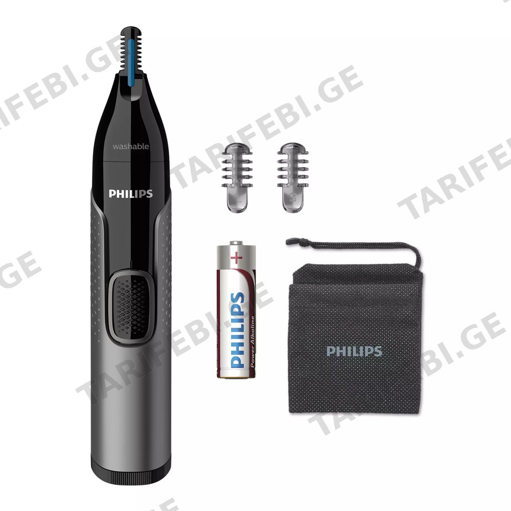 ტრიმერი Philips NT3650/16 Nose, Ear & Eyebrow Trimmer Black/Gray